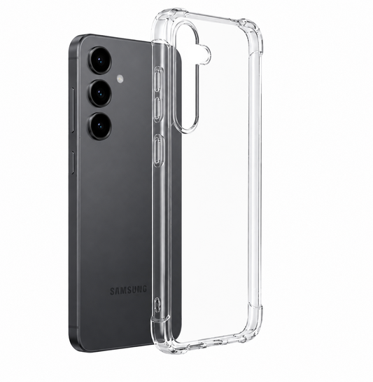 For Samsung Galaxy S22 Plus Clear Shockproof Case – Crystal Transparent Protective Cover