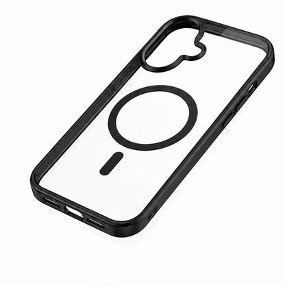 For iPhone 16 Plus Magsafe Clear Case – Shockproof MagSafe Compatible Protective Cover