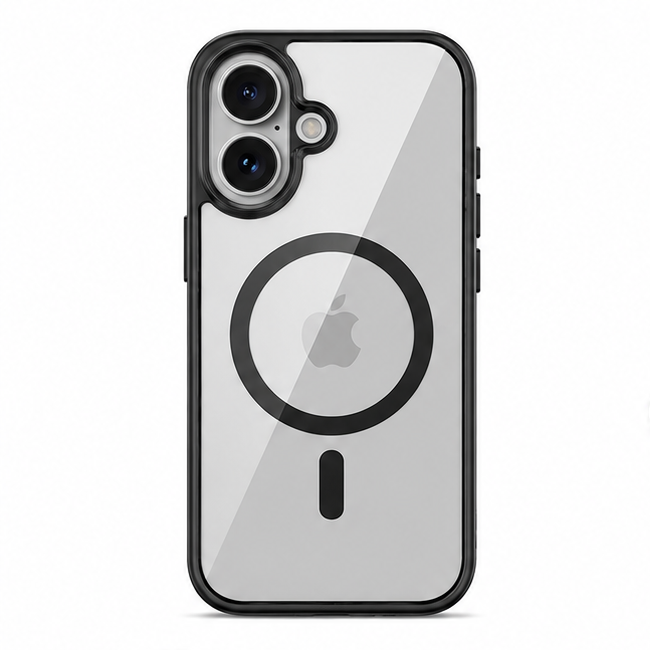 For iPhone 16 Plus Magsafe Clear Case – Shockproof MagSafe Compatible Protective Cover