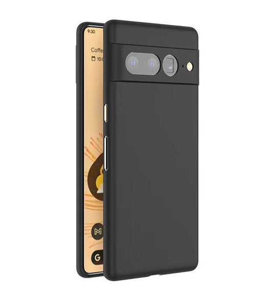 For Pixel 7a Silicone Case - Matte Black