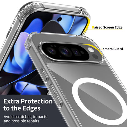 Magsafe Case for Google Pixel 9 Pro XL, Magnetic Clear Case
