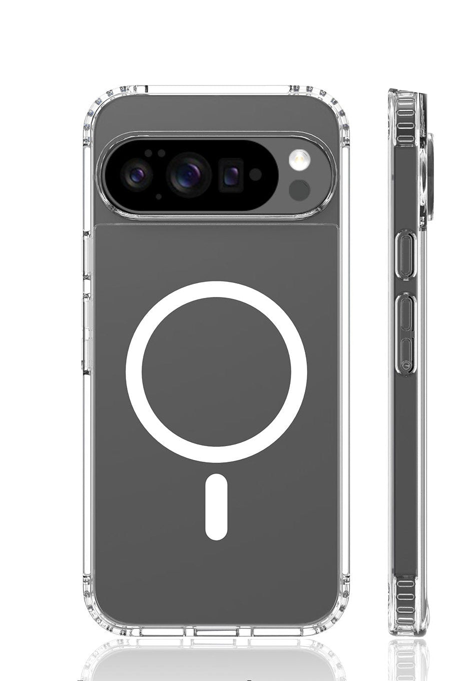 Magsafe Case for Google Pixel 9 Pro XL, Magnetic Clear Case