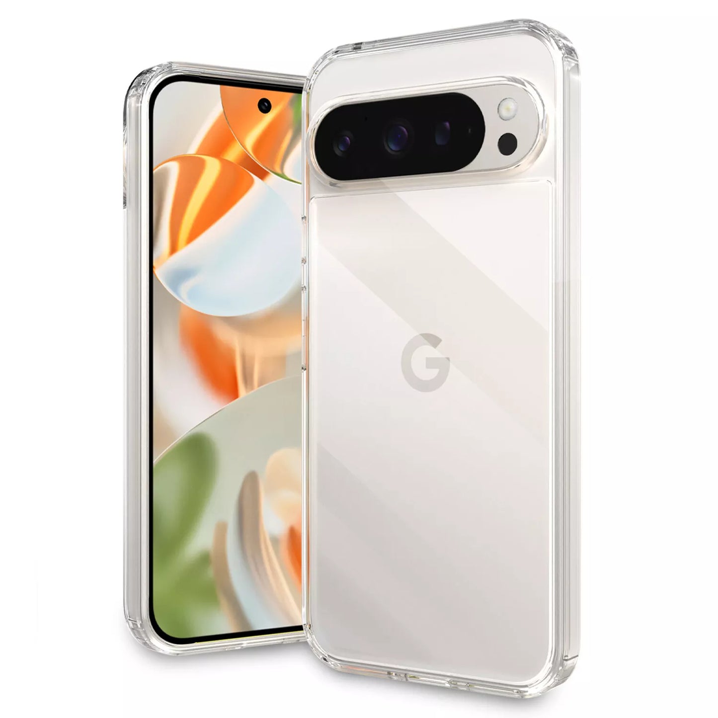 For Google Pixel 7a case clear shockproof protective cover
