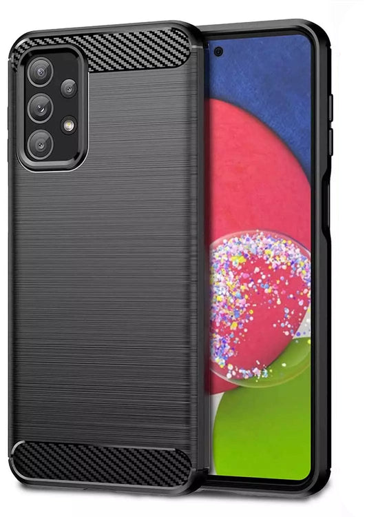 For Samsung Galaxy S25 FE  Shockproof  Carbon Fiber Cover