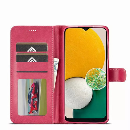 For Samsung Galaxy A56 Matte Wallet Flip Hot Pink colour Case