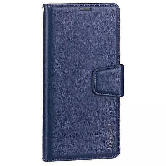 For Samsung Galaxy S25 FE Wallet Case with Card holder Dark Blue Flip Cover