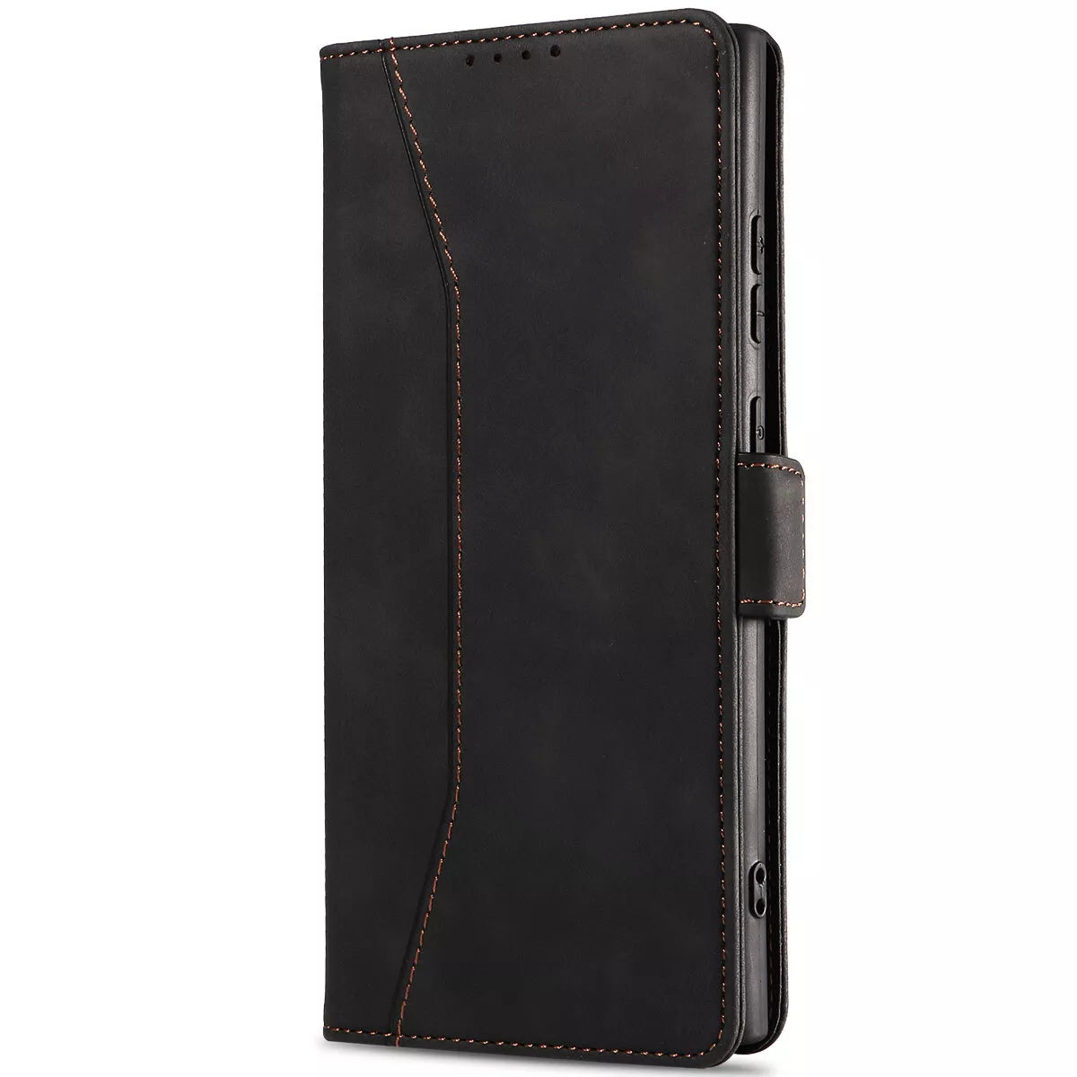 For Samsung Galaxy S24 Wallet Case Black Colour Folio Flip Cover