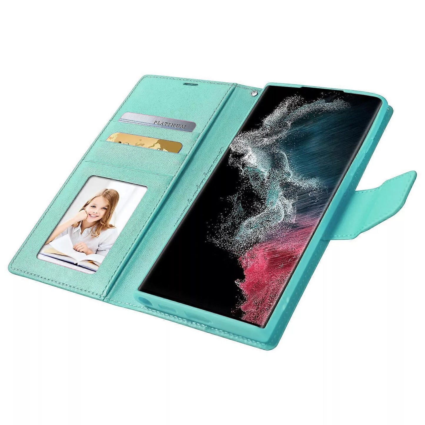 For Google Pixel 10 Pro Wallet Case with Card holder Mint Flip Cover