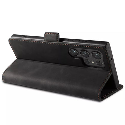 For Samsung Galaxy S24 Wallet Case Black Colour Folio Flip Cover