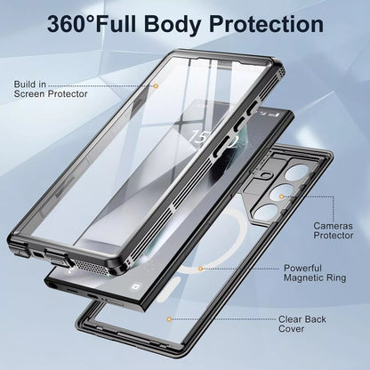 For Samsung Galaxy S25 Plus Waterproof Case Magsafe Cover