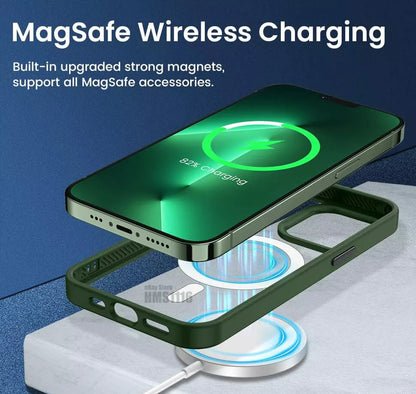 For iPhone 13 Magsafe Case-Deep Green