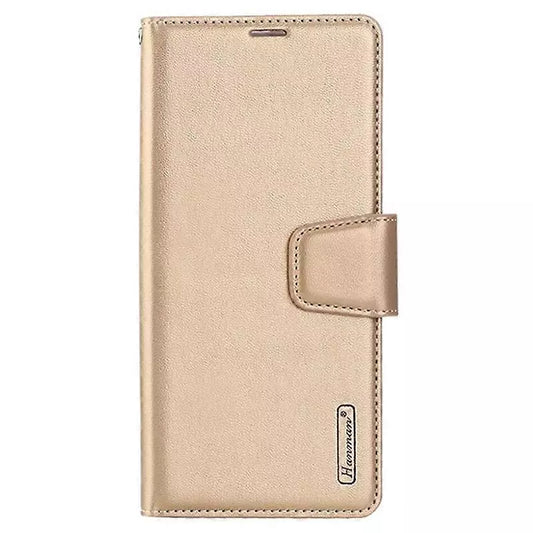 For Samsung Galaxy S25 FE Wallet Case Gold Colour Flip Cover