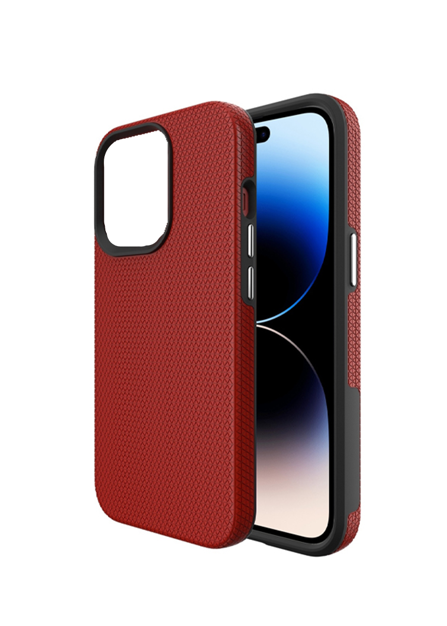 For iPhone 11 Shockproof Case Rugged Red Case