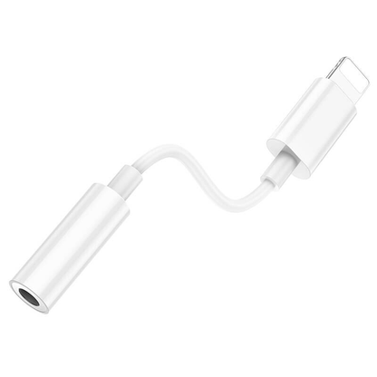 2 Packs iPhone Lightning  to 3.5mm Audio Aux Headphone Jack Adapter
