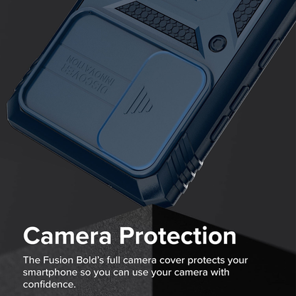 For Samsung Galaxy S21 FE 5G Shockproof Case-Blue