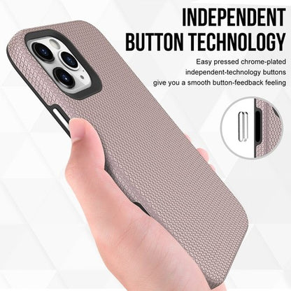 For iPhone 16 Pro Max Shockproof Rosegold Case +2 Glass Screen Protectors