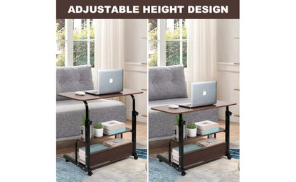 Universal Adjustable Height Mobile Computer Desk
