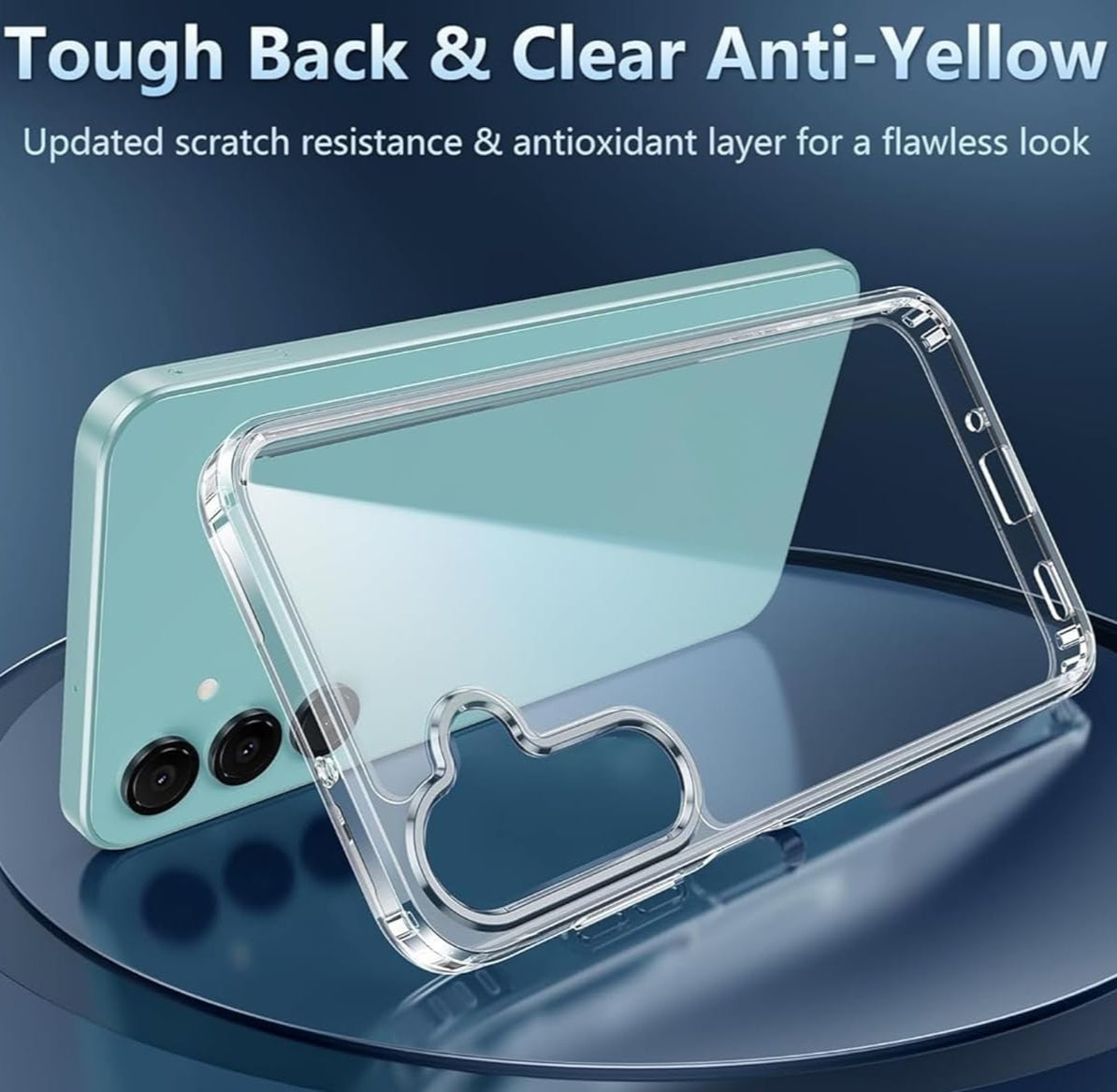 Tough Protective Clear Case for  Samsung Galaxy S25