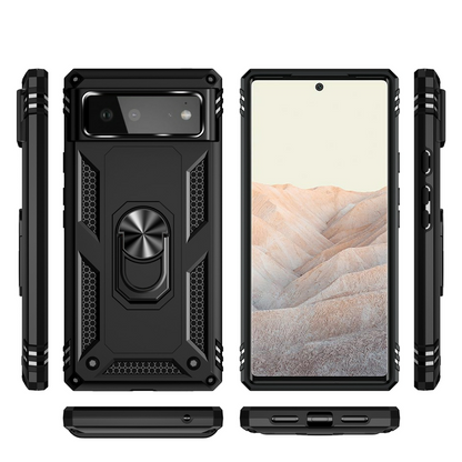 For Google Pixel 7 Shockproof Case-Black