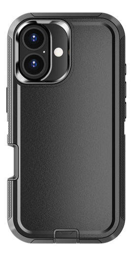 For iPhone 17 Heavy duty Builder Case  Black