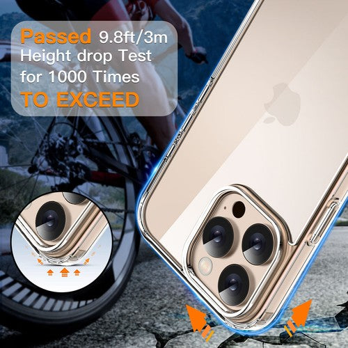 For iPhone 14 Pro Max Clear Ultra Slim Case