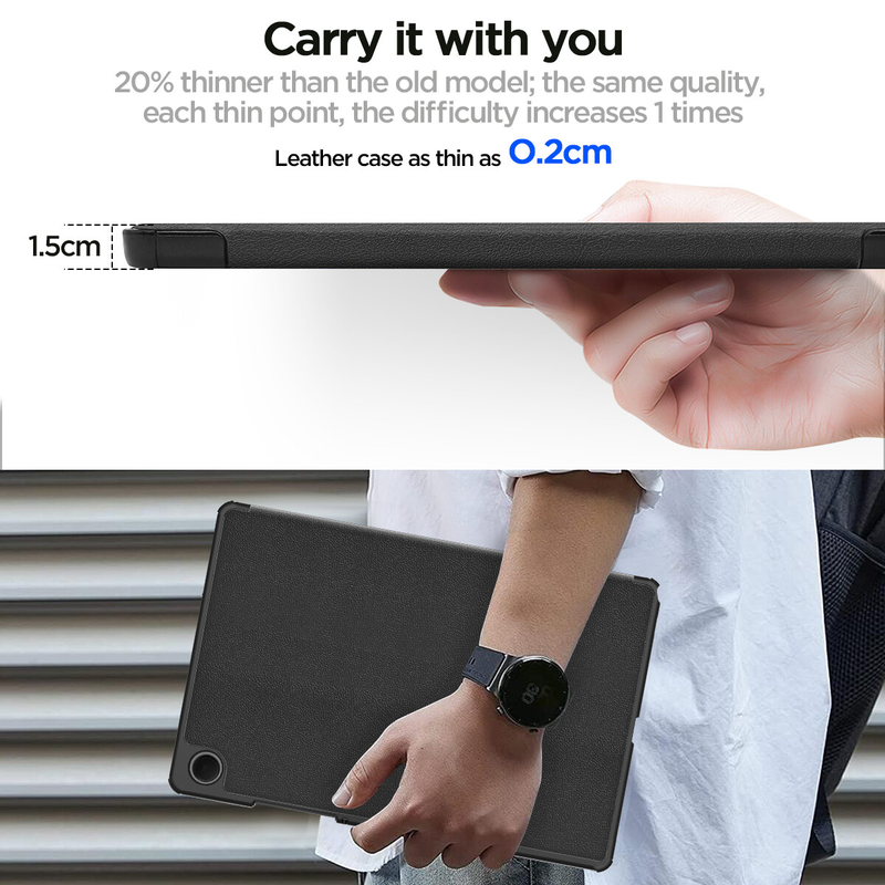 For Samsung Galaxy Tab A9  Tablet Case Folio Smart Case Cover