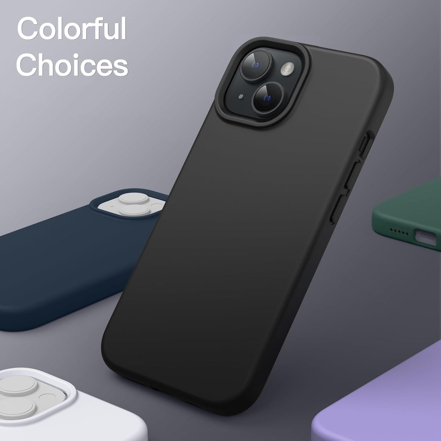 Slim Black Case for iPhone 14 Plus
