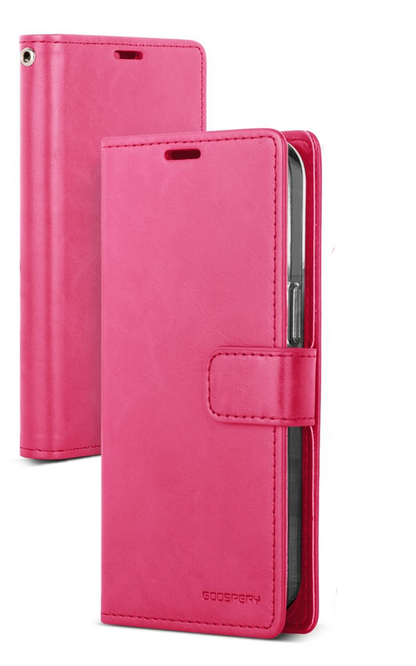 For iPhone 17 Pro Max Hot Pink Wallet Case
