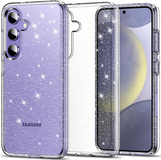 For Samsung Galaxy S25 FE Glitter Shockproof Hybrid  Case