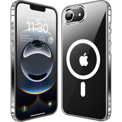 For iPhone 17e MagSafe Case Clear Shockproof  Protective Cover
