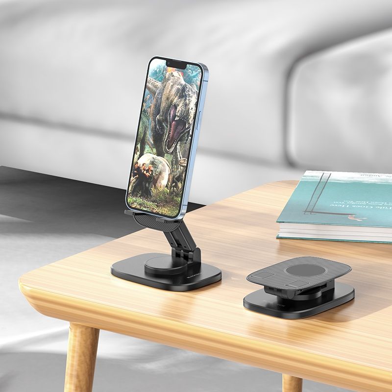 Universal Portable Folding Desktop Stand - Black