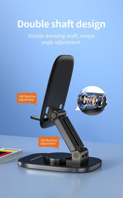Universal Portable Folding Desktop Stand - Black