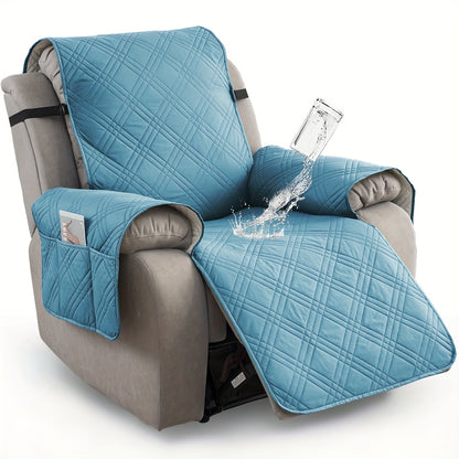 1pc Recliner Chair Cover Pad  for 1 Seater Sofa Slipcover