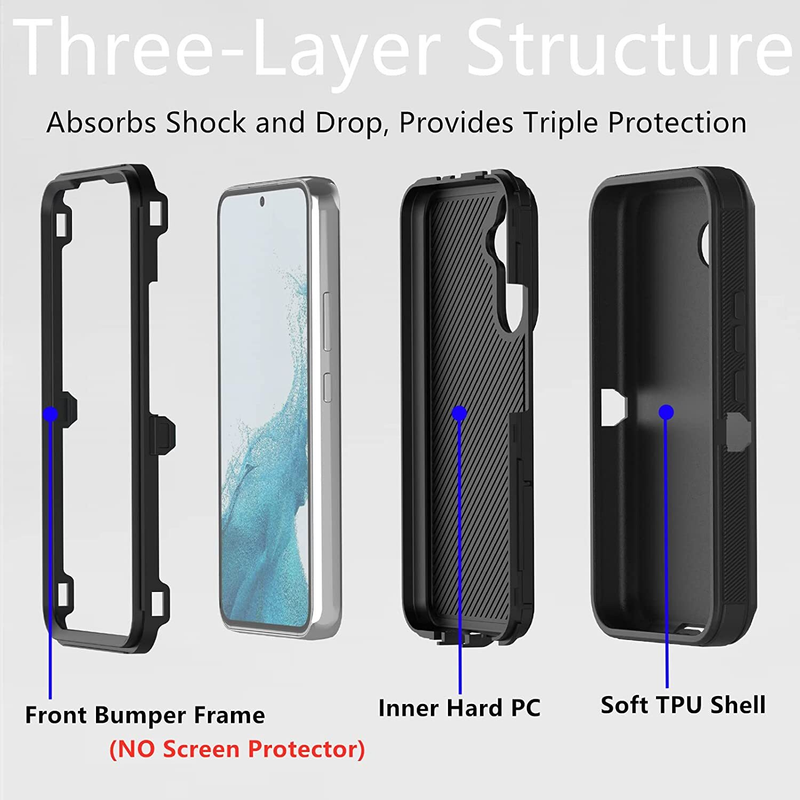 For Samsung Galaxy A17 Heavy duty  Builder Case Cover
