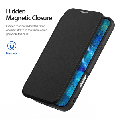 For iPhone 12 Pro  Magnetic Wallet Flip Case
