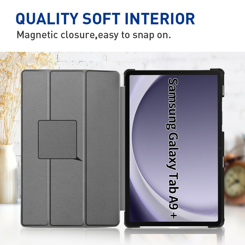 For Samsung Galaxy Tab A9 Plus Tablet Case Folio Smart Case Cover