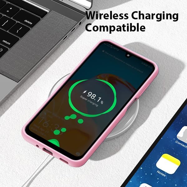 For Samsung Galaxy S24 Plus  Silicone Shockproof Gel Case-Pink