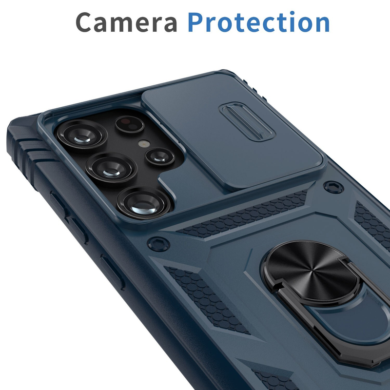 For Samsung Galaxy S23 Ultra  Shockproof Case-Blue Colour
