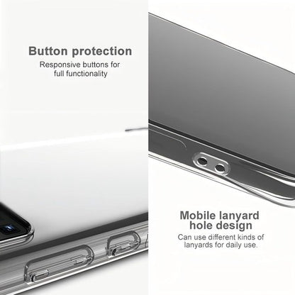 For OPPO Reno13  Shock proof Clear Case + 1 x Screen Protector