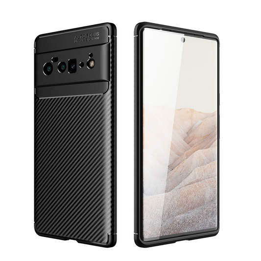 For Google Pixel 9 Case Slim Carbon Fiber Shockproof Heavy Duty Cover