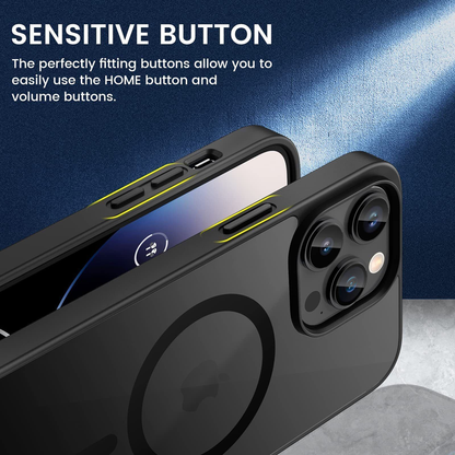 Slim Shockproof Case For  iPhone 16-Black