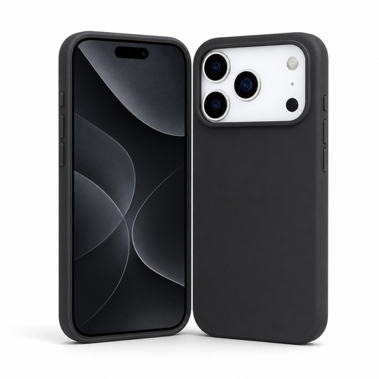 For iPhone 17 Pro Max Black Silicone case
