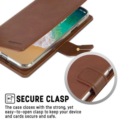 For iPhone 17 Pro Max Wallet Case  Brown + 2 x Screen Protectors