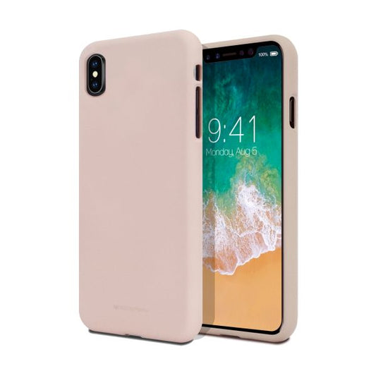 For iPhone 11 Pro Max soft black slim phone case-Pink Sand Colour