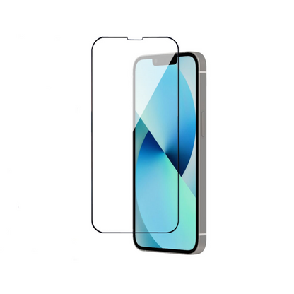 2 PCs for iPhone 13 Pro Max Tough Full Cover Tempered glass screen protector