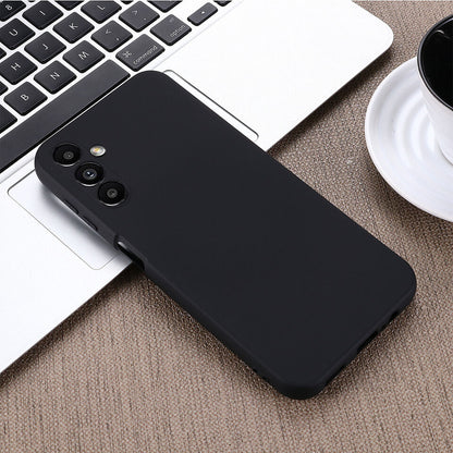 For Samsung Galaxy S21 Plus Silicone Black case with 1 Screen Protector
