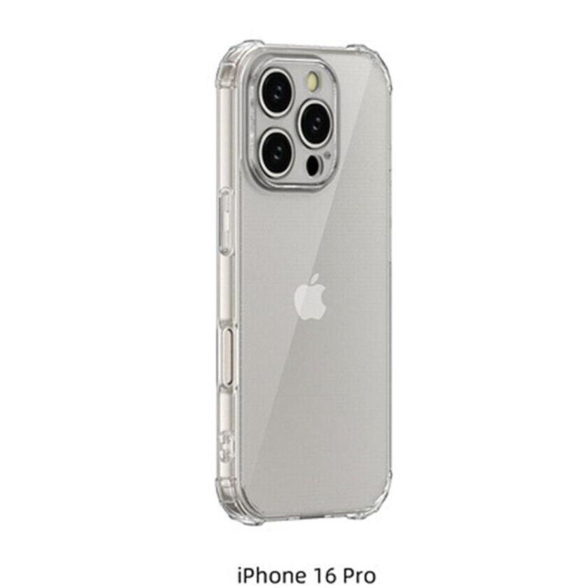 For iPhone 16 Pro Slim Gel clear case