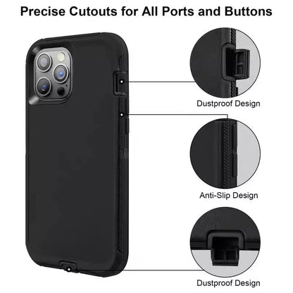 For iPhone 16 Pro Heavy duty Builder Case