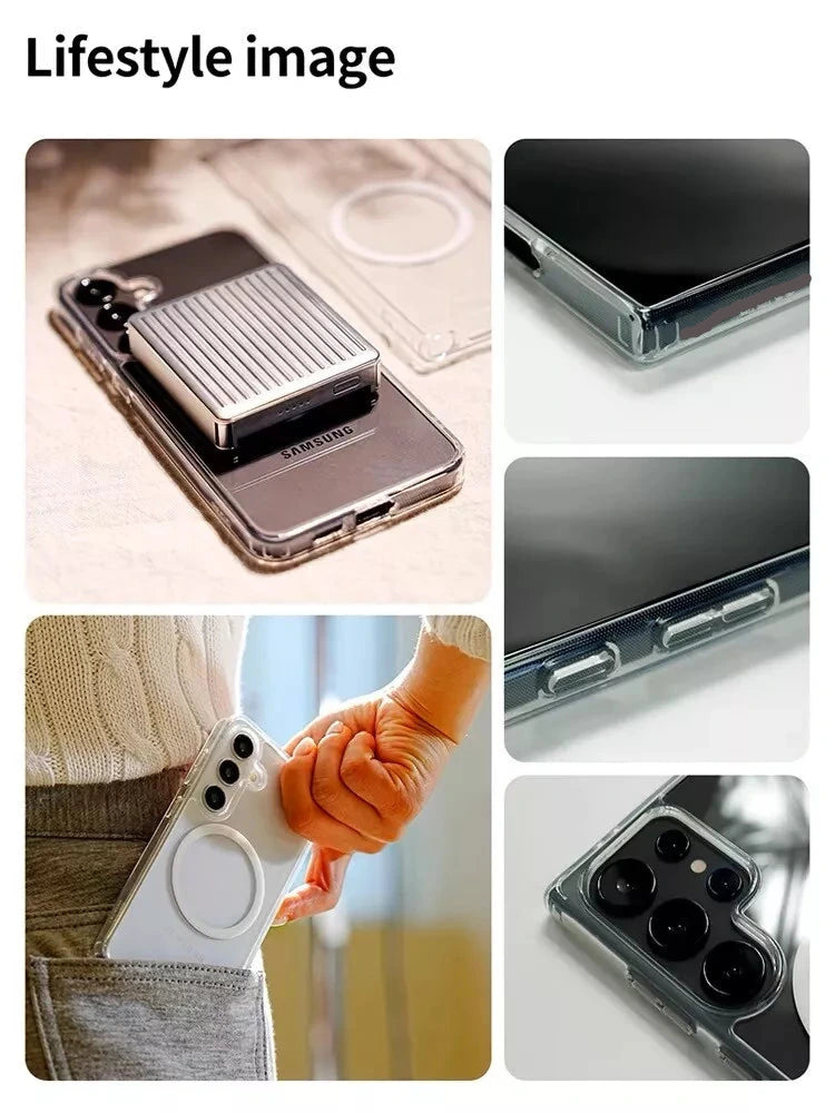 For Samsung Galaxy S24 Protective MagSafe Case