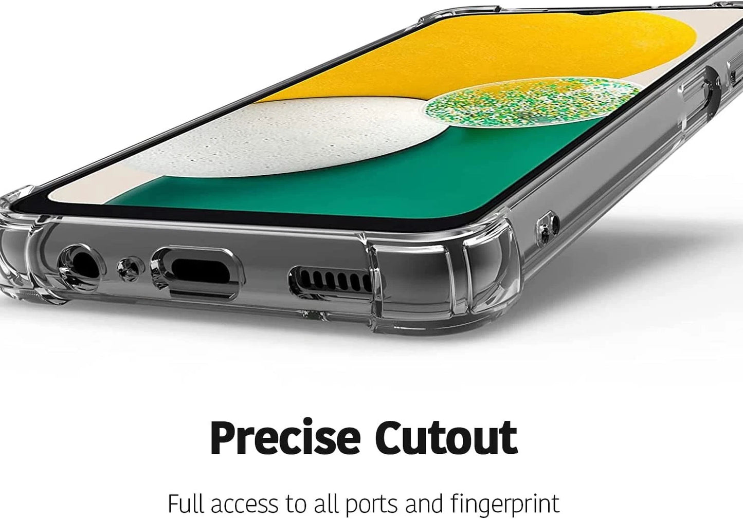 For Samsung Galaxy A56 case clear protective cover